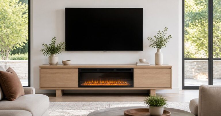 Floating Fireplace TV Stand: The Modern Statement Piece That Redefines Living Room Comfort