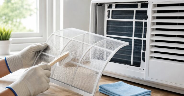 How To Clean Window Air Conditioner (Step-By-Step Guide for Maximum Efficiency and Fresh Air)